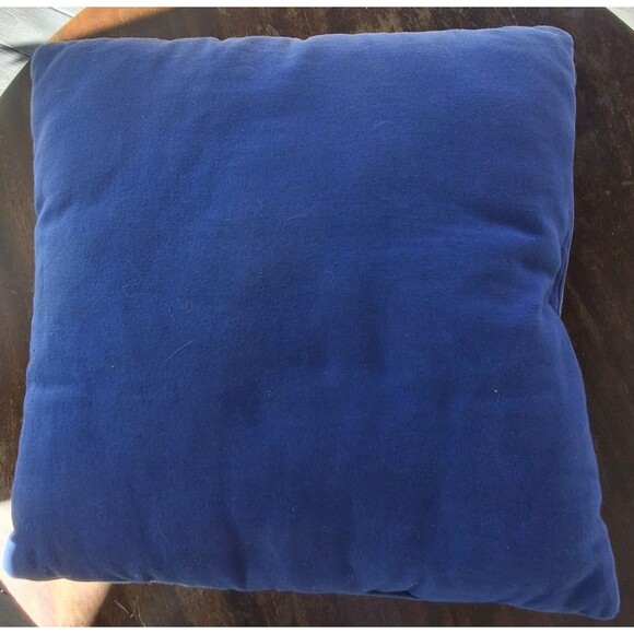 VTG Coastal Sea Nautical Lighthouse Tapestry Needlepoint Style Pillow 17x17 - Picture 2 of 2